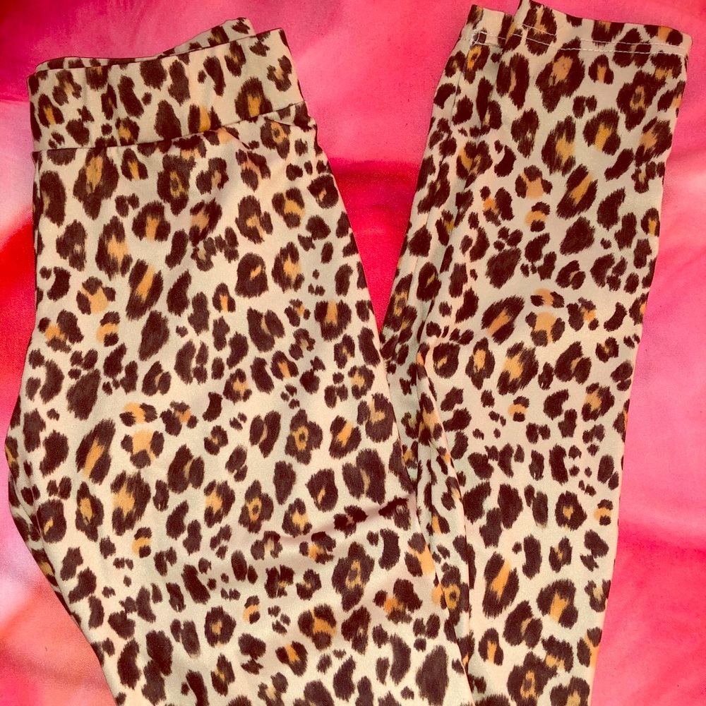 High-Rise Leopard Leggings